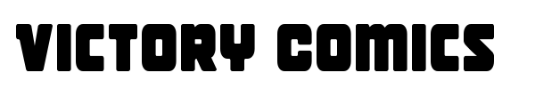 Victory Comics font preview
