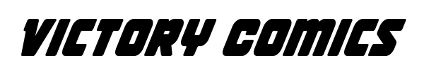 Victory Comics font preview