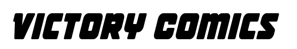 Victory Comics font preview