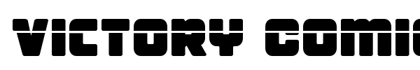 Victory Comics font preview