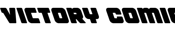 Victory Comics font preview