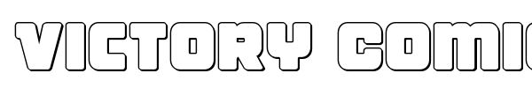 Victory Comics font preview