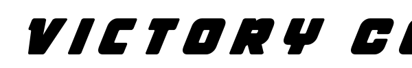 Victory Comics font preview