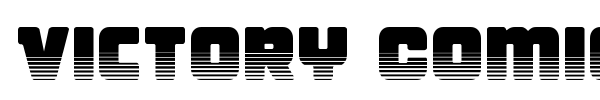 Victory Comics font preview
