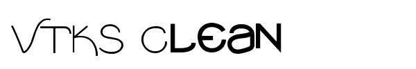 VTKS Clean font