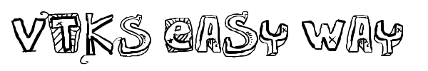 VTKS Easy Way font