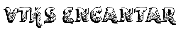 VTKS Encantar font
