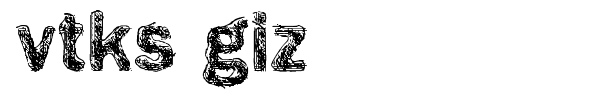 Vtks Giz font
