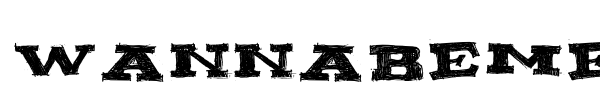 Wannabeme font