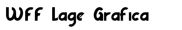 WFF Lage Grafica font
