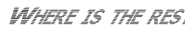 Where is the rest font
