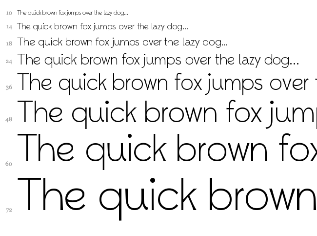 Whipsmart font waterfall