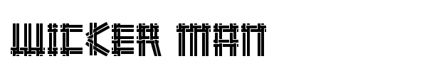 Wicker Man font