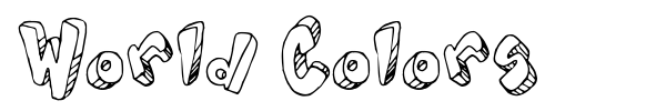 World Colors font