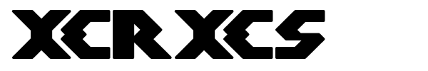 Xerxes font