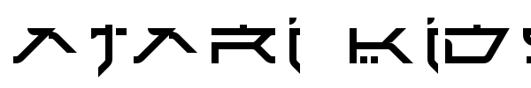 Atari Kids font
