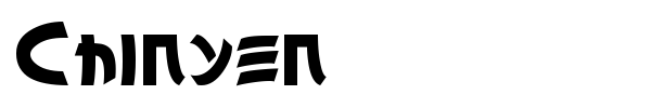 Chinyen font