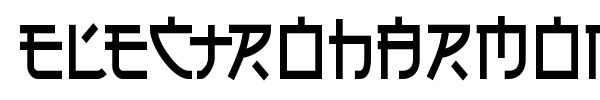 Electroharmonix font
