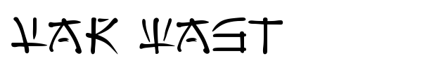 Far East font