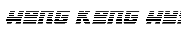Hong Kong Hustle font preview