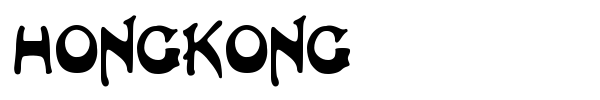 HongKong font