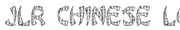 JLR Chinese Love Letters font