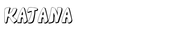 Katana font