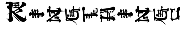 Kingthings Conundrum font
