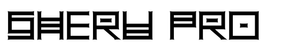 Sheru Pro font