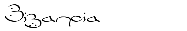 Bizancia font