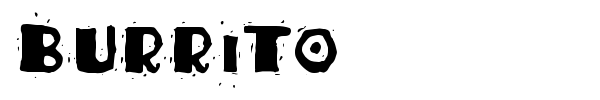 Burrito font