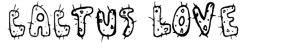Cactus Love font