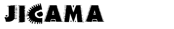 Jicama font