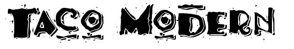 Taco Modern font