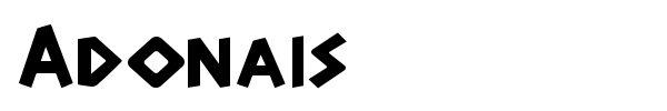 Adonais font