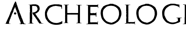 Archeologicaps font