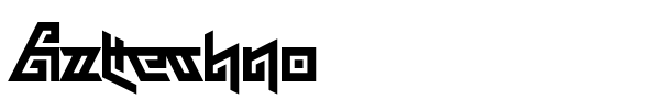 Aztechno font