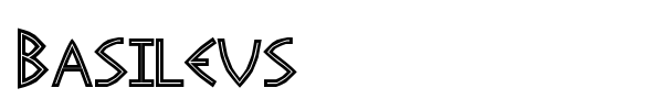 Basileus font