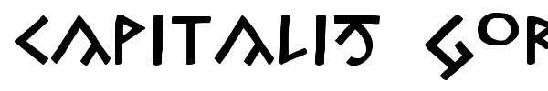 Capitalis Goreanis font