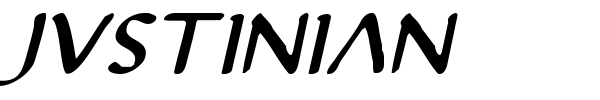 Justinian font