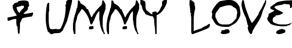 Mummy loves you font