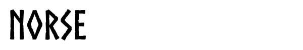 Norse font