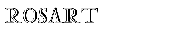 Rosart font