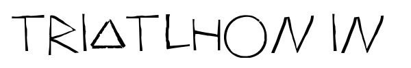 Triatlhon In font