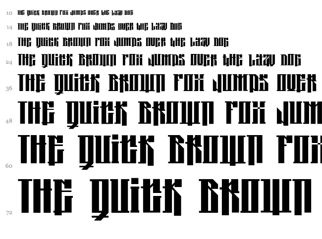Kolja font waterfall