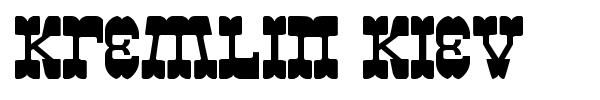 Kremlin Kiev font