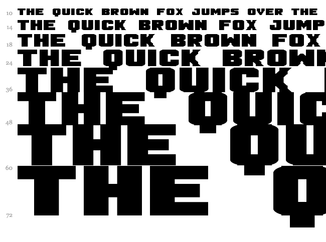 Mandarin font waterfall