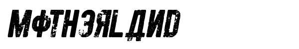 Motherland font