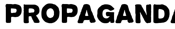 Propaganda font