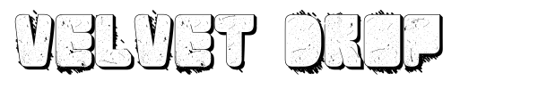 Velvet Drop font